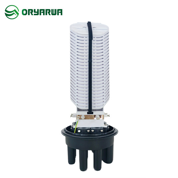 Aerial Fiber Cable Joint Vertical Fiber Optic Dome Closure IP68