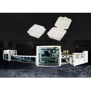 Burger Lunch Food Box Forming Machine Hamburger Molding Equipment