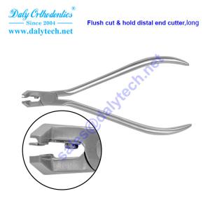 Buy cheap Flush cut and safety hold distal end cutter pliers of orthodontic appliance for dental tools product