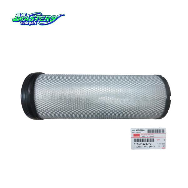 Quality Masters 1-87610112-0 1-14215217-0 Air filter (internal) for ISUZU for sale