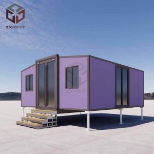 Outdoor Prefab Fold Out Container House For Temporary Housing 20FT