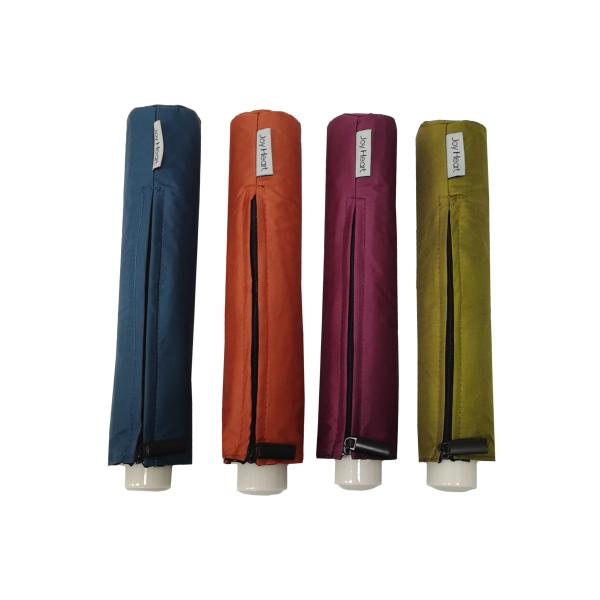 Quality 7 Oz Ultralight Umbrella Three Folding Umbrella With Zipper Case for sale