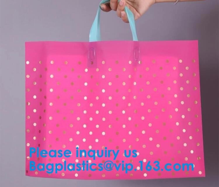 Eco Friendly Green Pack Solf Loop Plastic Bags/ Cheap Flexiloop Bags/ Soft Loop
