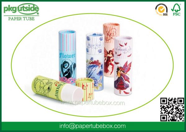 Quality High End Paper Lip Balm Tubes Durable , Elegant Design Paper Chapstick Tubes for sale
