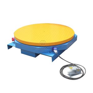 Buy cheap 2204lbs Turntable Pallet Wrapper Automatic Pallet Cling Shrink Wrap Machine Turntable product