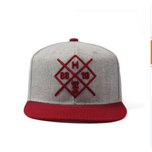 100% polyster Custom Snapback 3D Embroidery customize snapback hats wholesale