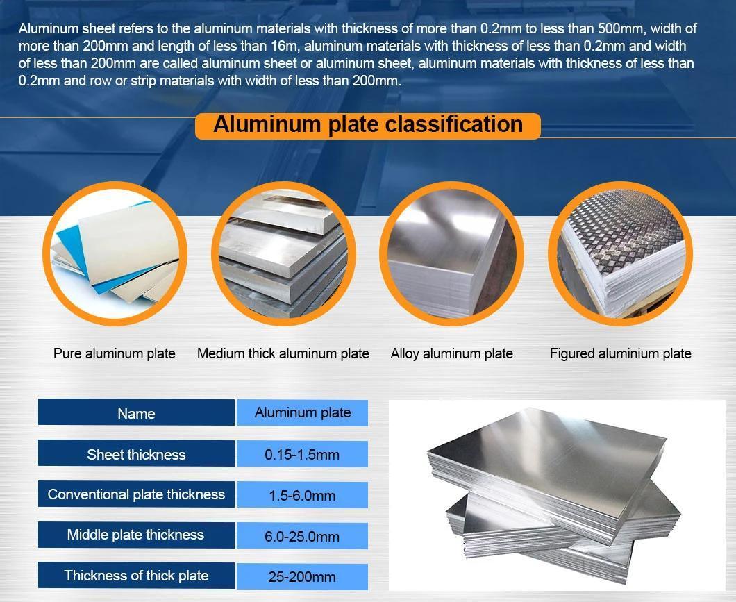 Trade Assurance Aluminum Sheet 5052 5053 5083 Aluminum Plate