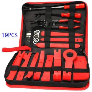China 19PCS Trimming Removal Tool Bumper Fixing Clamp Set Fastener Removal Tool Removal Clamp Kit on sale