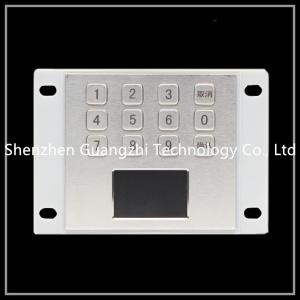 Buy cheap 12 Buttons Type Usb Keyboard With Trackpad , Industrial Touchpad Pointing Device product
