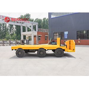 China 15T Easy Operation With Steering Wheel Electric Transfer Trolley on sale