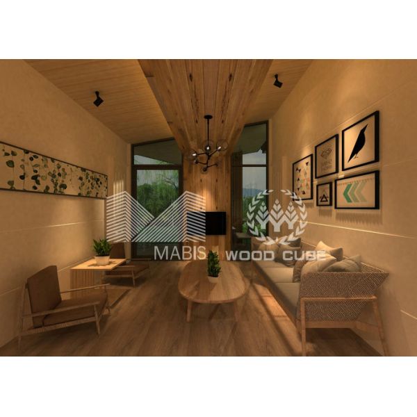 Ecological Modern Prefab Homes Quick Assembly Highly Insulated Family Use