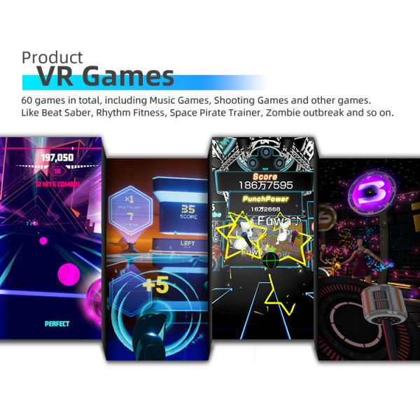 Children Play 9D Virtual Shooting Simulator VR Music Dance Game Machines