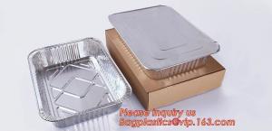 Buy cheap Reheating, Baking, Roasting, Meal Prep, To-Go Containers Aluminum Pan Disposable Heavy Duty Rectangular Tin Foil Pans product
