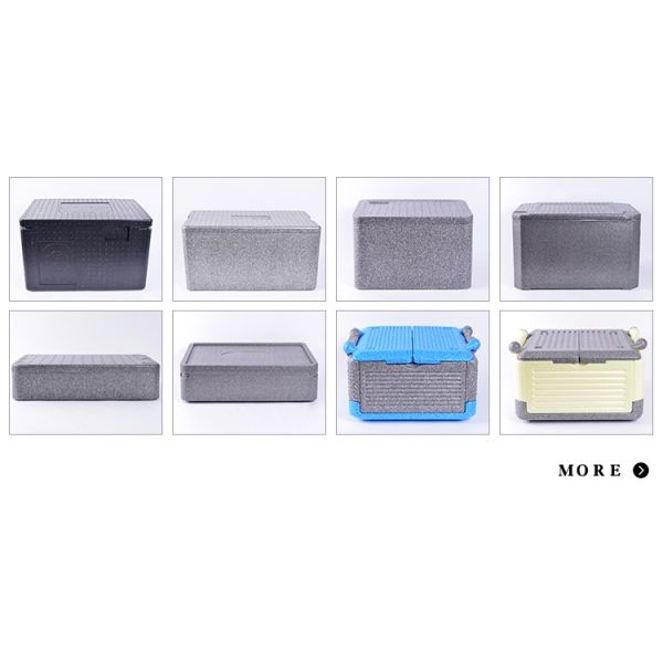Large 39L Collapsible 40cm EPP Packaging Foam 1.1kg Cooler Insulation Box