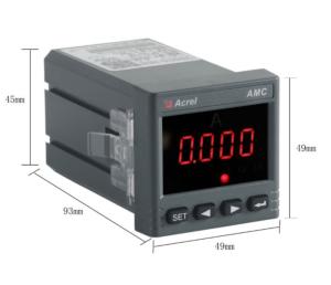 China Acrel RS485 AC Panel Meter Single Phase Digital 48x48 on sale
