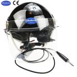 EN966 Paramotor helmet with high noise cancel headset Powered paragliding helmet