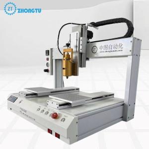 220V/50Hz Desktop Installation Dispenser Robot Hot Melt Glue Dispensing Machine for Glass With Frame