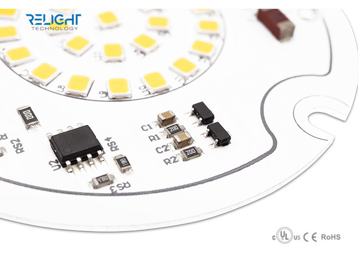 AC 120 V Flicker Free Round Module with 9 W CRI 90 and 95 Lm / W