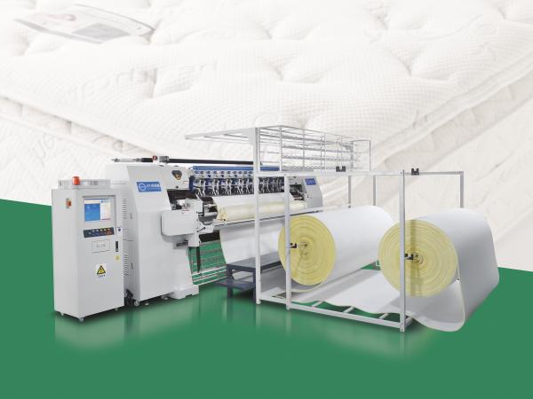 Quality ZOLYTECH Computerised Multi Needle Quilting Machine 2450mm Width for sale