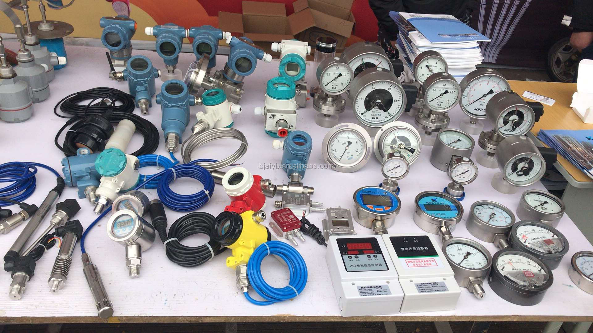 200m Submersible Liquid Level Transmitter for Water Level Detection in Boreholes