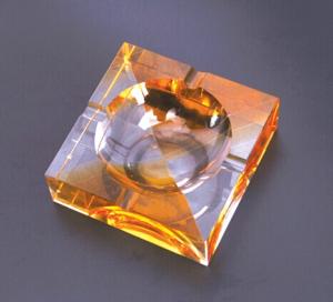 Classical Transparent Crystal Ashtray