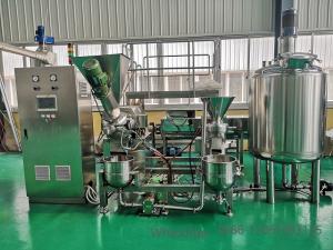 Buy cheap Iso 200kg/H 60kw Peanut Butter Processing Line product