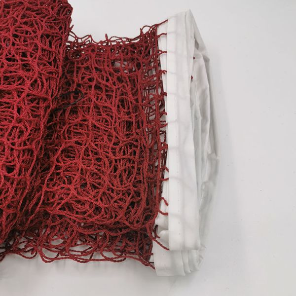 Steel Wire Foldable Portable Badminton Net Stand With Steel Polypropylene Fiber 6.1*0.76m