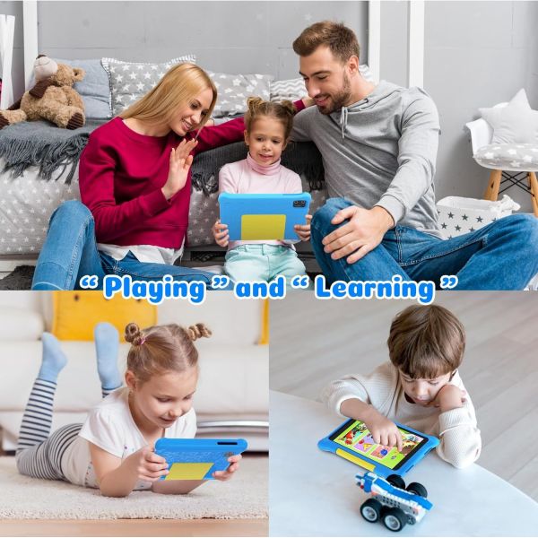 Dual Camera Android Tablet PC Quad Core 2GB 64GB Parental Control Tablets