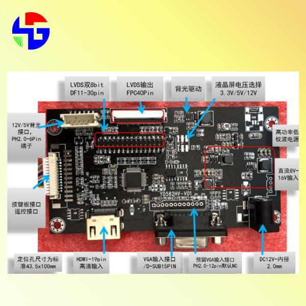 Quality LCD Industrial Grade Drive Panels HDMI Driver Board For TFT Type LCD Screen for sale