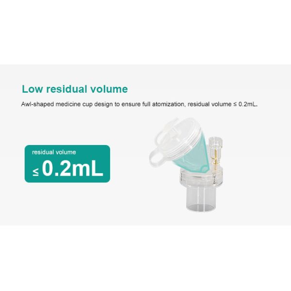 Metal Vibrating Mesh Technology Nebulizer Lithium Battery Medical Mesh Nebulizer