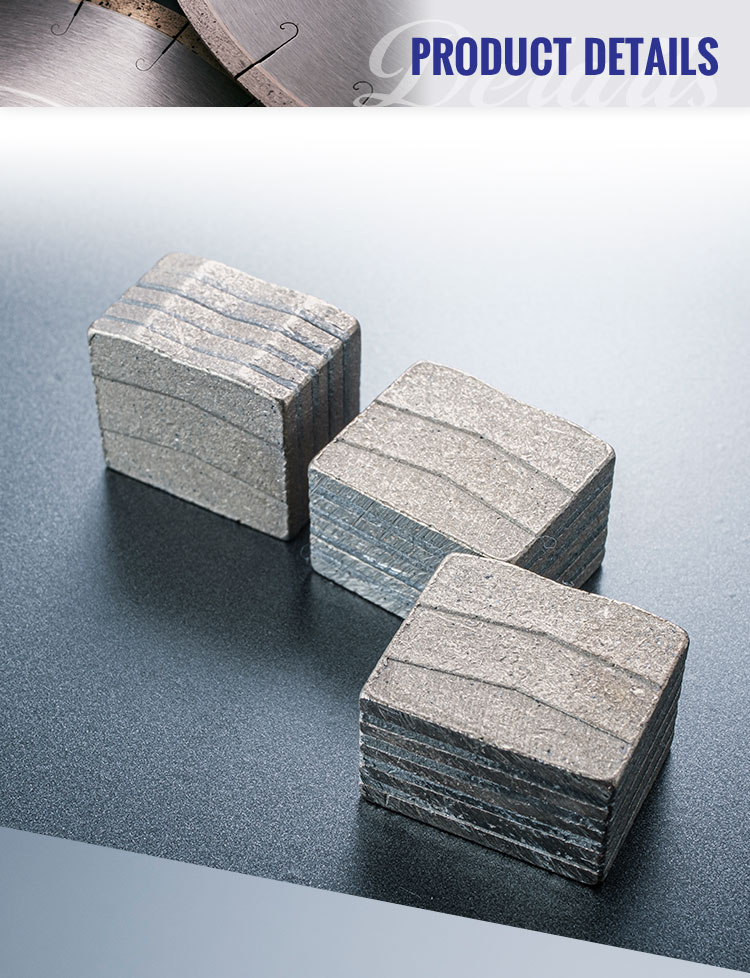 Stone Cutting Function 1200mm Limestone Marble Segment Diamond Tools 24/40 Diameter