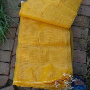 Potato Garlic Fruit Orange Mesh Netting Bags 60~100CM Net Length PP Material
