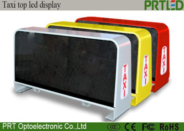 Quality P4 Outdoor Taxi Top LED Display Waterproof LED Taxi Sign For Car Roof for sale