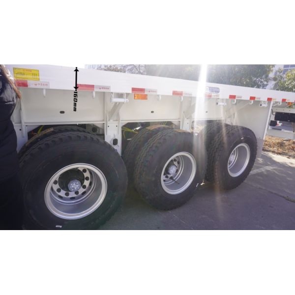 Flatbed Semi Trailer for Sale with Front Wall | Flatbed Semi Trailer Manufacturers | CIMC Trailers for Sale