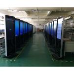 Customized Floor Standing Touch Screen Kiosk 43 Inch Multiple Menu Language