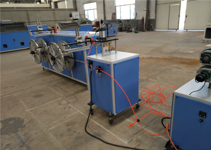 50HZ Low Noise Single Screw Extruder Plastic PE Water Pipe Production
