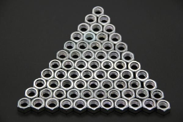 Quality Heavy Duty Self Locking Heavy Hex Nuts , Din 934 M14 Hex Flange Nut For Sanitary Fittings for sale
