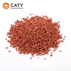 Nontoxic EPDM Rubber Granules For Playground Multifunctional Practical