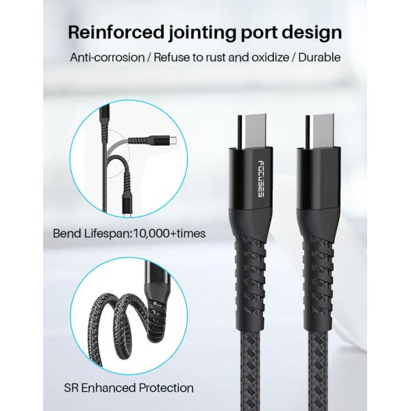 Data Transmission USB 3.1 Charging Cable Sopport PD 100W USB 3.1 Gen2 Cable