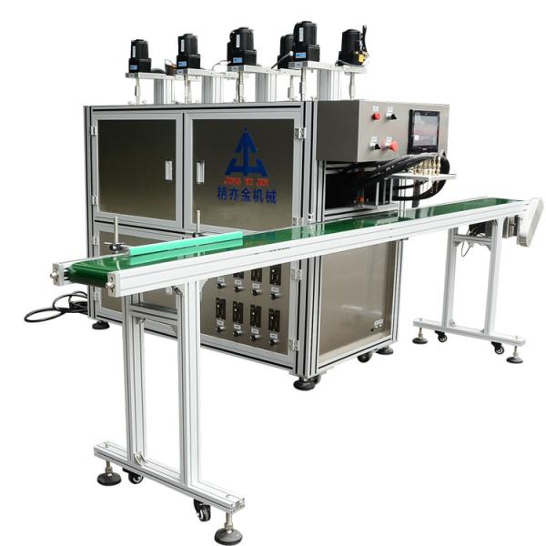 Quality 60r/min Cosmetic Cream Filling Machine Eight Color Eye Shadow Cream And Pigment Filling Machine for sale