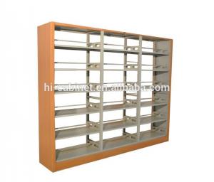 Buy cheap Library 2.0mm Thickness Stainless Steel Metal Storage Rack Library Shelving product