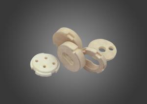 China Cartridge Heater Machinable Ceramic Block , Heating Element Holders Ceramic Connector Block on sale