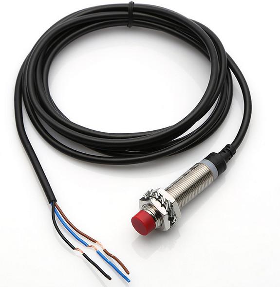 Quality LJ18A3-8-Z/BX M18 3-wire 12VDC NPN NO 1.0m Cable Cylinder Sensor Light Switch Inductive Proximity Sensors for sale