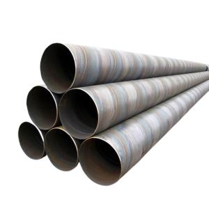 Pipeline Floating Pontoon Welded Steel Pipes High Strength Spiral Carbon Steel Pipe