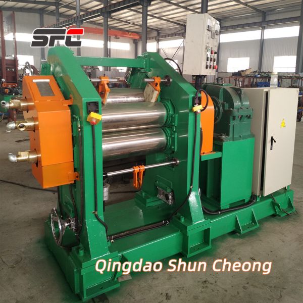 Quality Automatic Grade Three Rollers Rubber Calender for sale