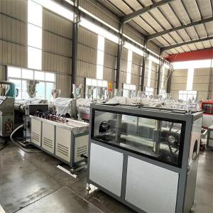 Buy cheap Flexible Operation Spiral Pipe Extrusion Line Double Wall Corrugated Flexible Pipe Machine product