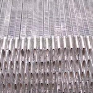 Plain Fin Edge Embedded Fin Tube for High Temperature Heat Transfer Efficiency
