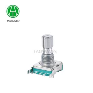 Buy cheap Contact Brush Type Operating System Half Shaft Ec11 Rotary Encoder 15/20mm with Switch Digital Potentiometer Meihua Ice product