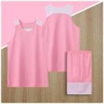 High quality Polyester Uniforms Quick-drying Youth blank set logo adding