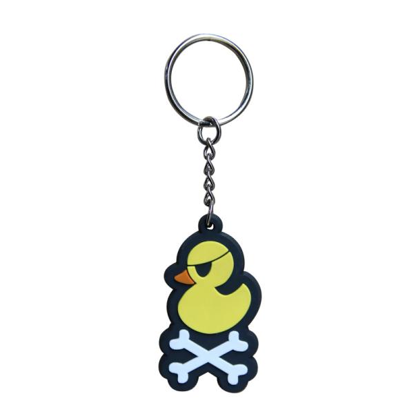 Quality Portable Romotion Key Chain Commemorative  Custom Rubber Keychain for sale